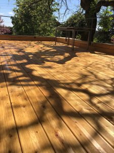 Terrasse sur mesure Mélèze