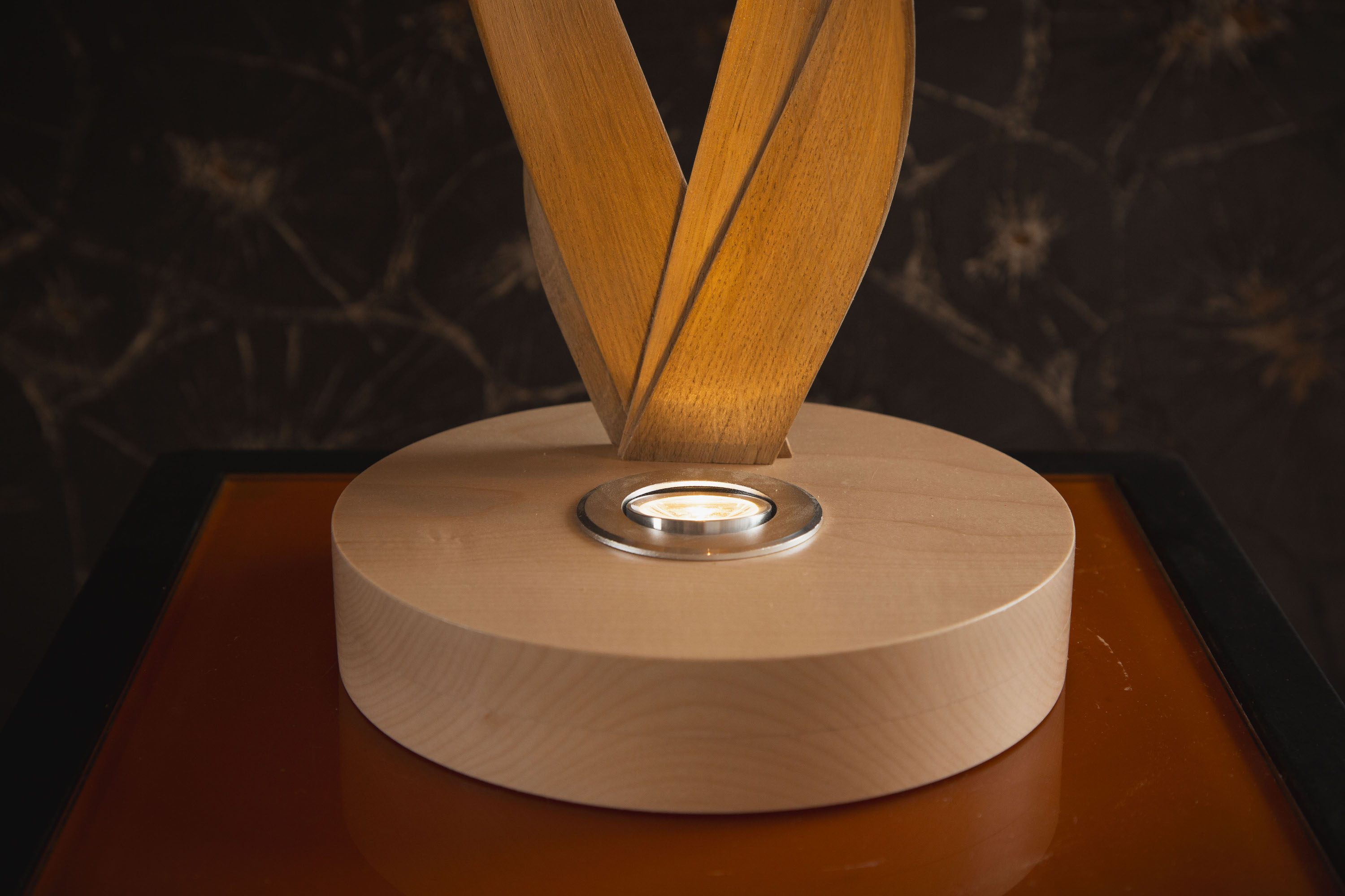 Lampe étuve base